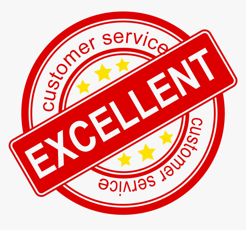 Customer Service Stamp - Excellent Customer Service Stamp, HD Png Download, Free Download