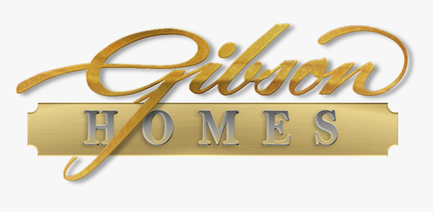 Gibson Homes Logo By Delton Gantt Oct 2018 Bar Transparent - Calligraphy, HD Png Download, Free Download