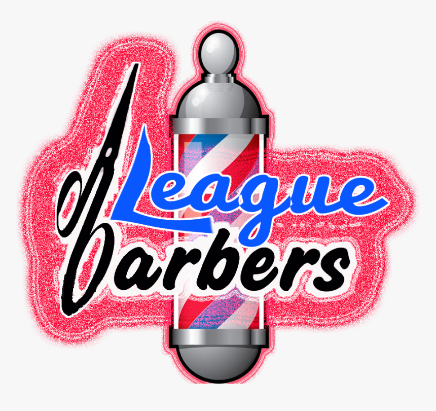 League Barbers - Barber Shop Pole, HD Png Download, Free Download