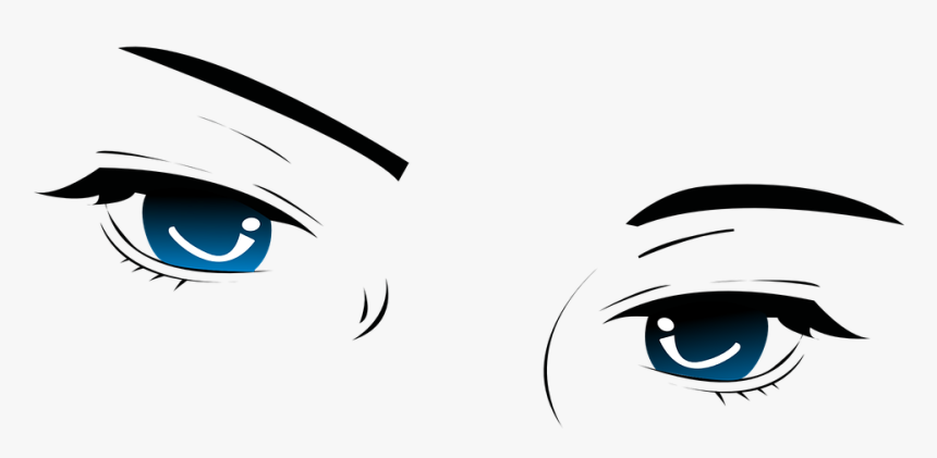 Eyes, Blue Eyes, Eyebrows, Brows, Seeing, Observing - Transparent Background Beautiful Eyes Png, Png Download, Free Download