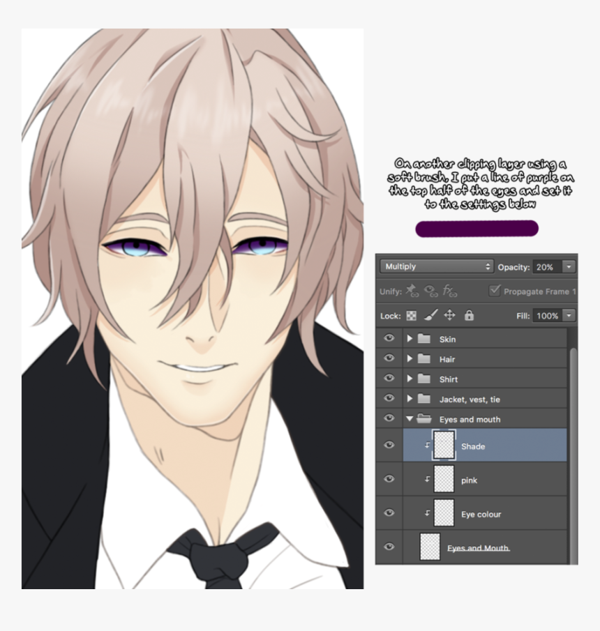 Transparent Male Anime Eyes Png - Anime Soft Eyed Male, Png Download -  kindpng