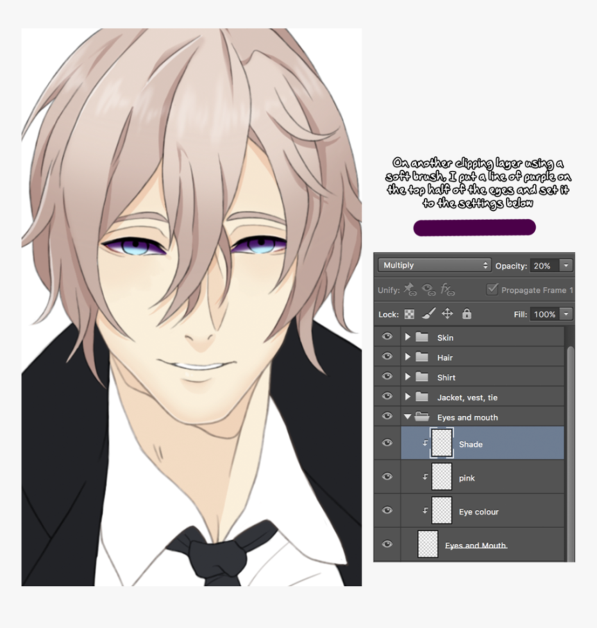 Transparent Male Anime Eyes Png - Anime Soft Eyed Male, Png Download, Free Download