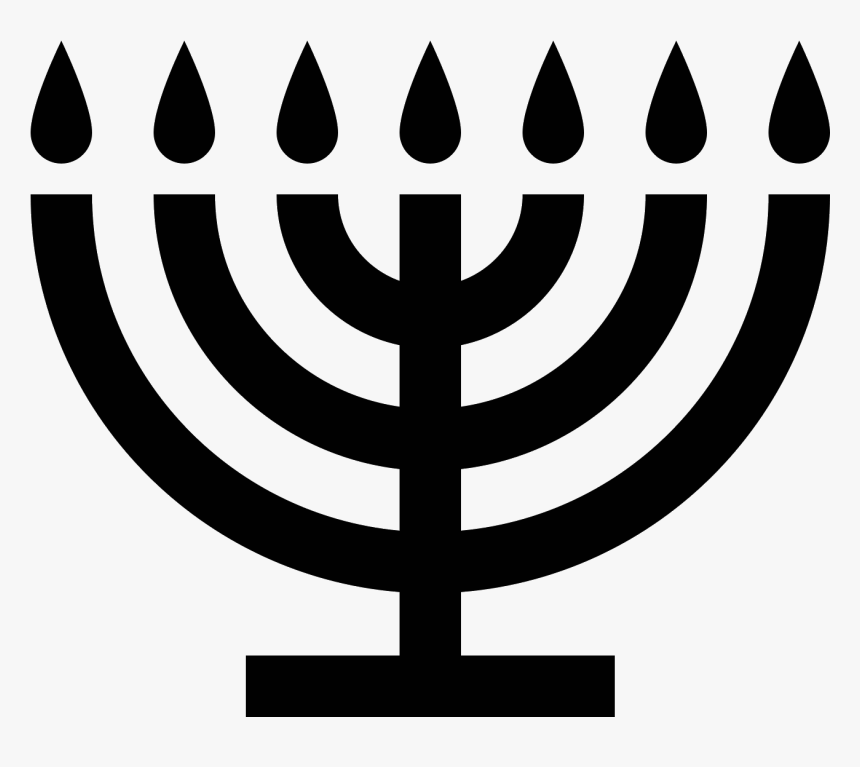 Menorah Hanukkah Temple In Jerusalem Symbol Religion - Lets Get Lit Menorah, HD Png Download, Free Download