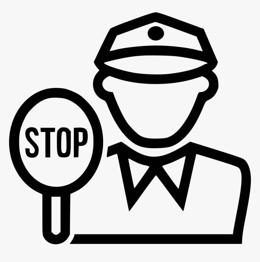 Traffic Police - Traffic Police Icon, HD Png Download, Free Download