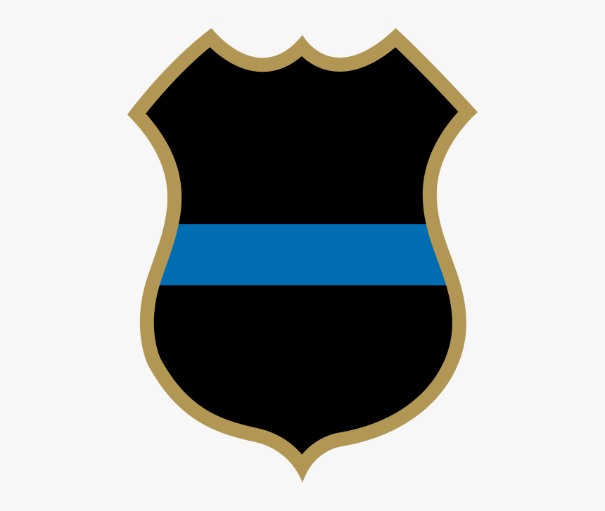 Police Officer Badge Law Enforcement Thin Blue Line - Thin Blue Line Police Badge, HD Png Download, Free Download