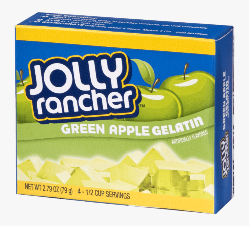 Jolly Rancher Green Apple Gelatin, HD Png Download, Free Download