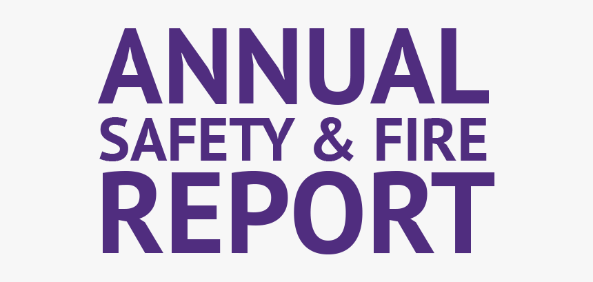 Annual Safety & Fire Report - Report A Crime, HD Png Download, Free Download