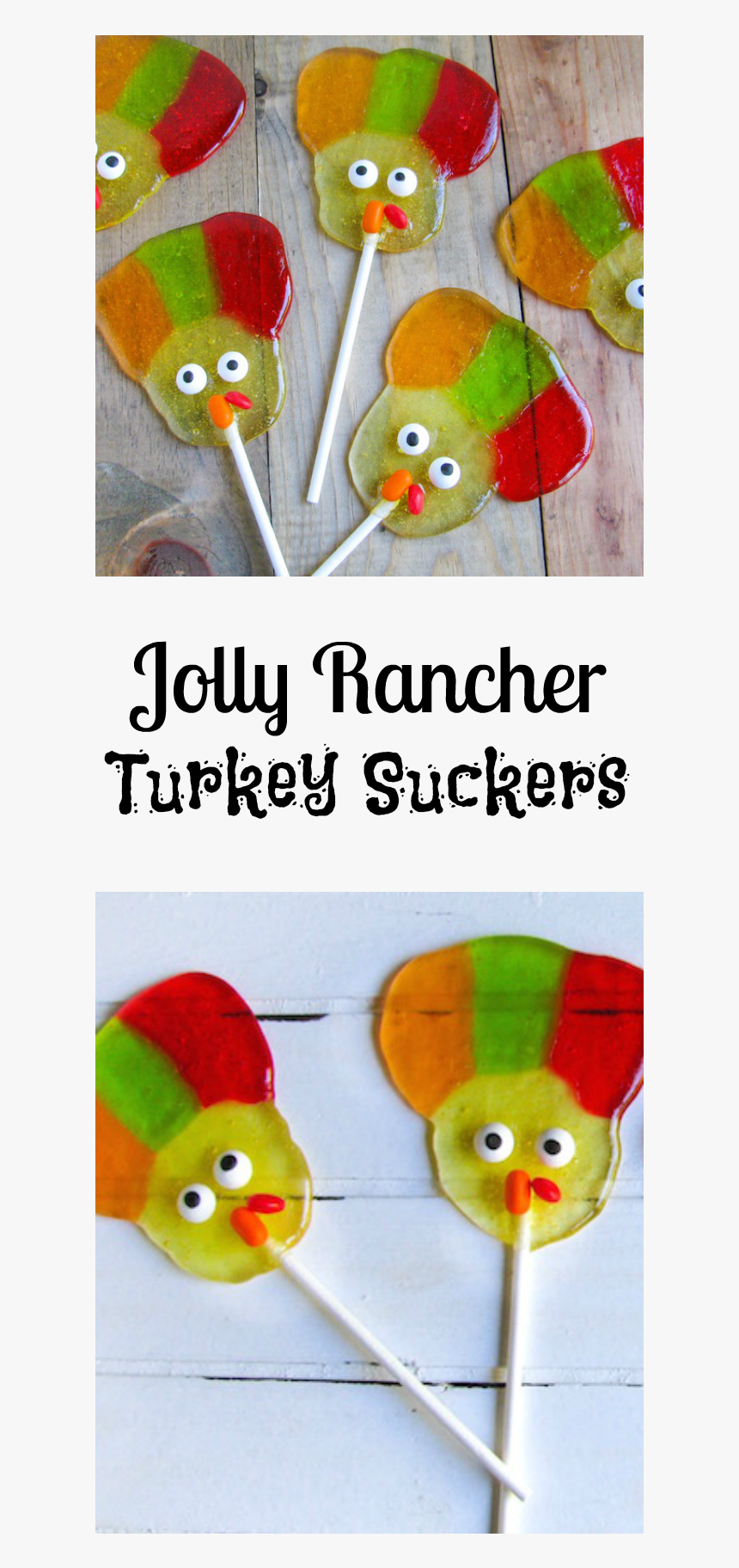 The Easy Jolly Rancher Turkey Suckers Recipe Is Fun - Cartoon, HD Png Download, Free Download