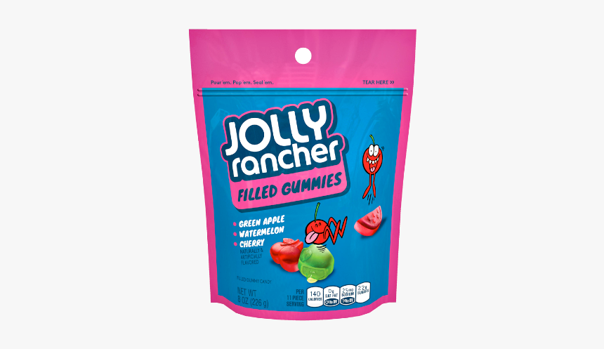 Jolly Rancher Filled Gummies 8oz - Natural Foods, HD Png Download, Free Download