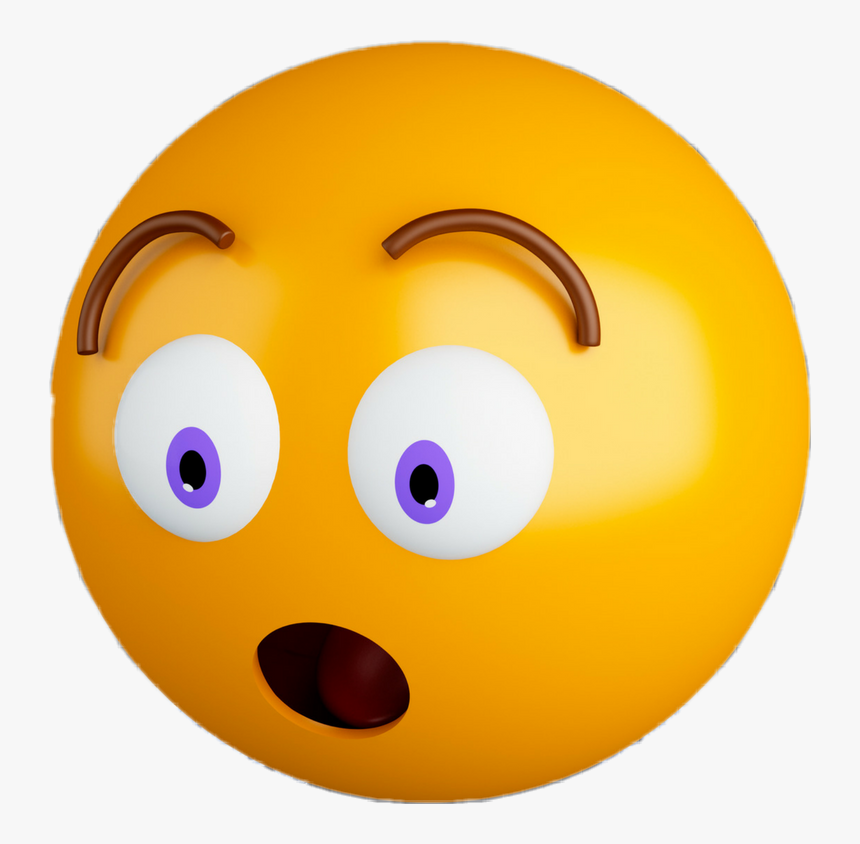 Transparent Emotions Png - Surprised Emoji, Png Download, Free Download