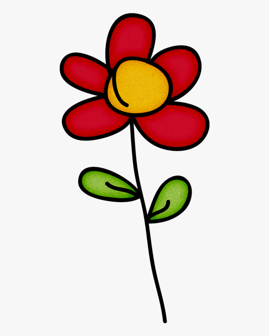 Doodle Flower Clip Art, HD Png Download, Free Download