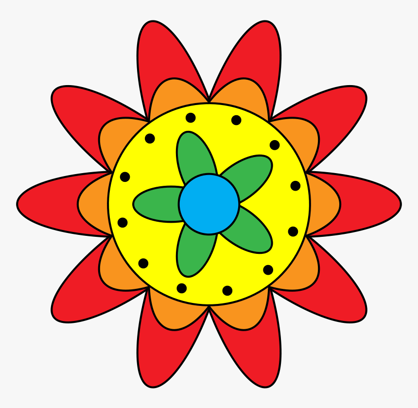 Triple Flower Doodle - Positive Education, HD Png Download, Free Download