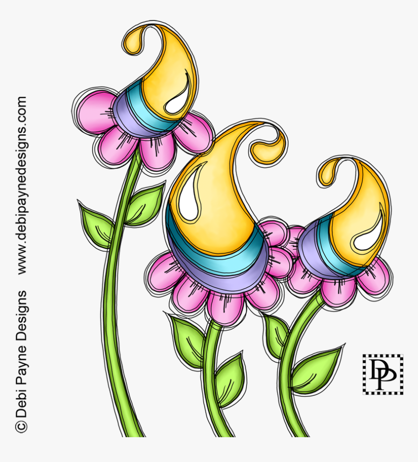 Celebration Doodle Flowers, HD Png Download, Free Download