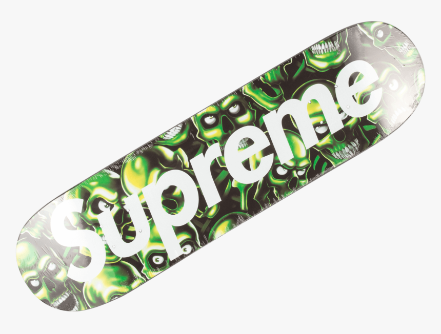 Supreme Skull Pile Skate Deck "ss - Skateboard Deck, HD Png Download, Free Download