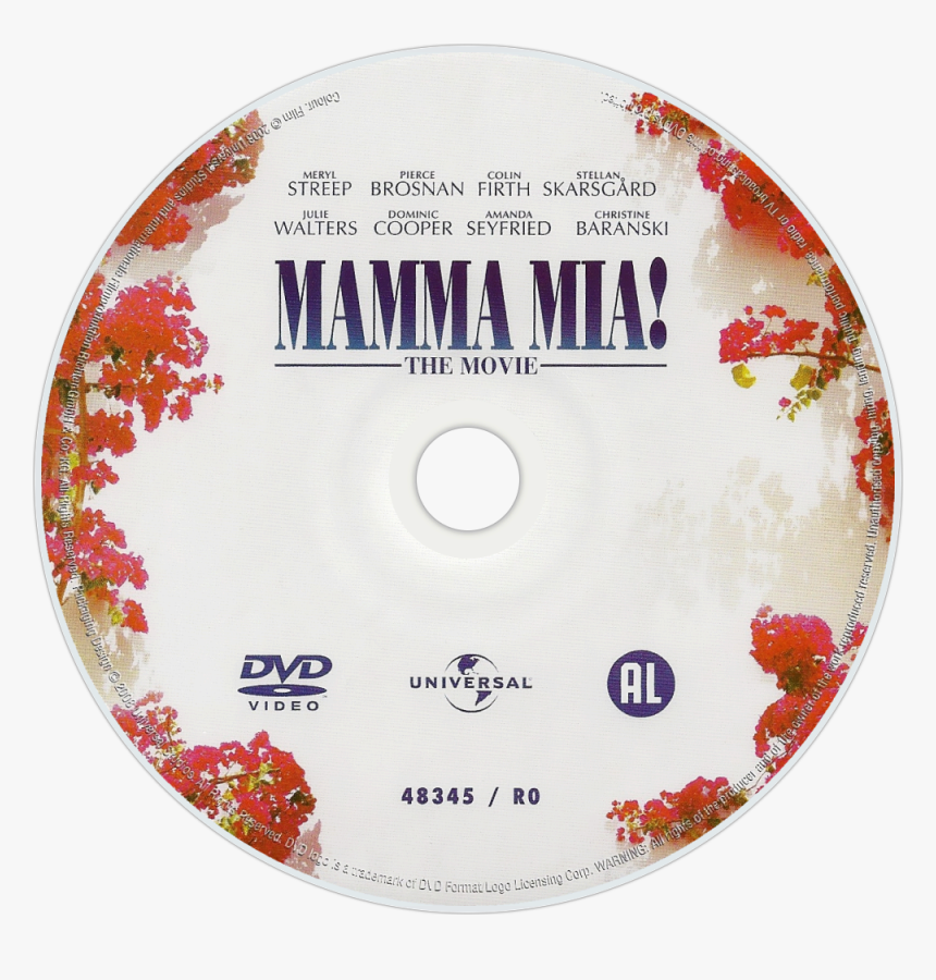 Movies Clipart Disc For - Mamma Mia Movie Poster, HD Png Download, Free Download