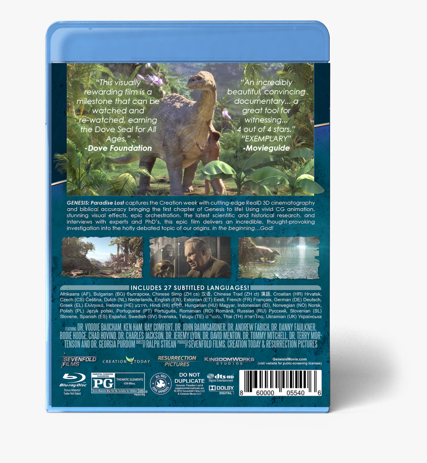 Paradise Lost Blu-ray Combo Pack Back, HD Png Download, Free Download