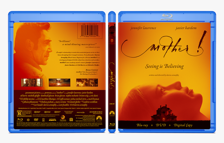 Mother Bluray Cover Hd Png Download Kindpng