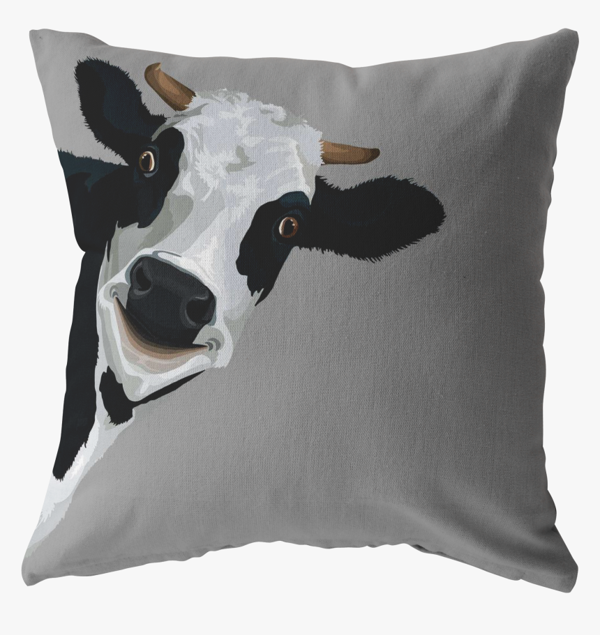 The Cow Face - Pillow, HD Png Download, Free Download