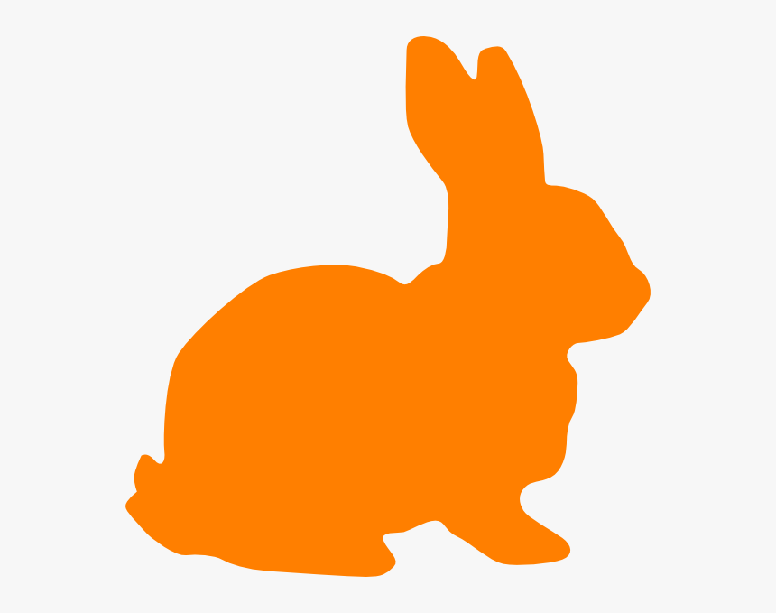 Green Rabbit Silhouette, HD Png Download, Free Download