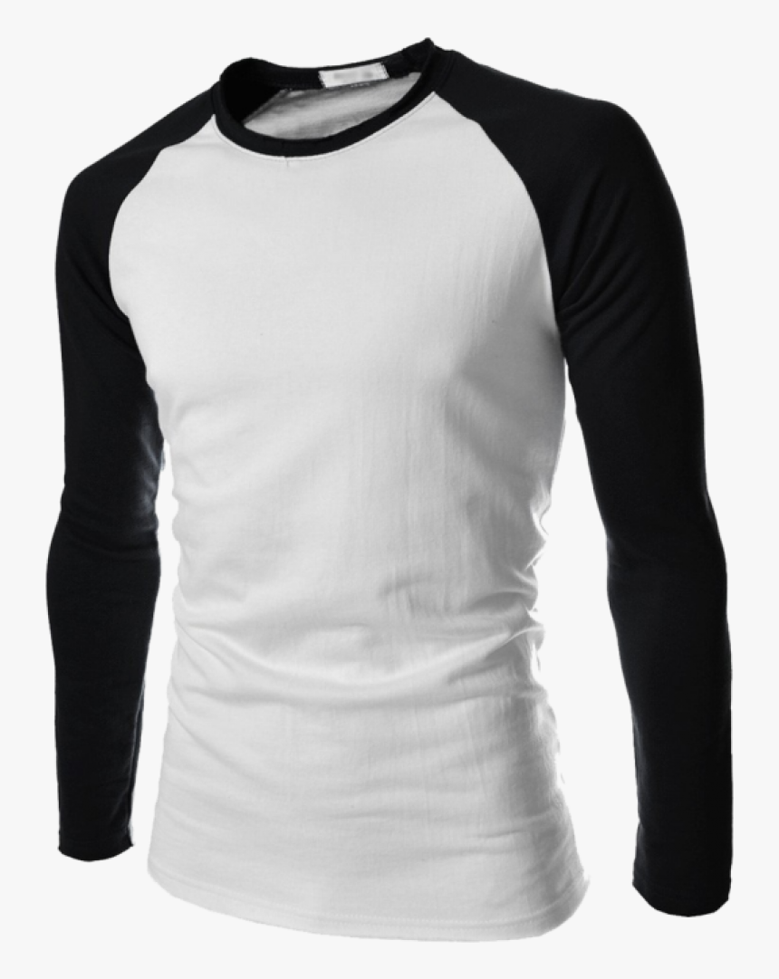 Clip Art Camiseta - Two Tone Long Sleeve Shirts, HD Png Download, Free Download