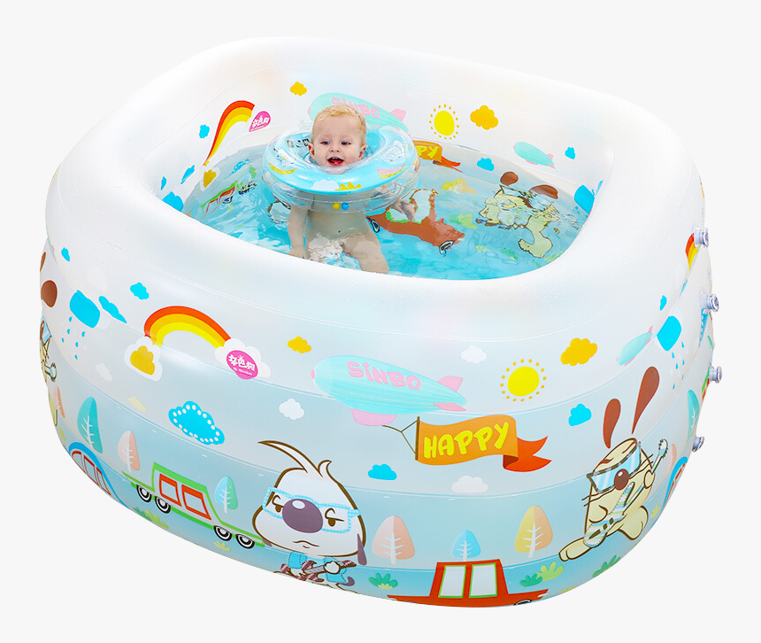 Lightning Delivery] Nuoao Baby Swimming Pool Home Thickening - Inflatable, HD Png Download, Free Download