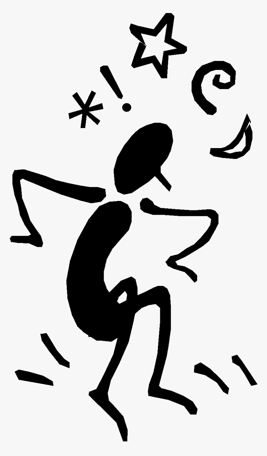 Bean Figures Clip Art - Frustrated Clipart Black And White, HD Png Download, Free Download