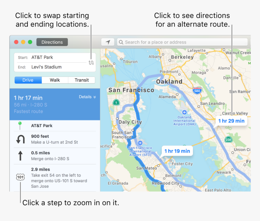 Click A Step In The Directions Sidebar On The Left - Step By Step Directions Icon, HD Png Download, Free Download