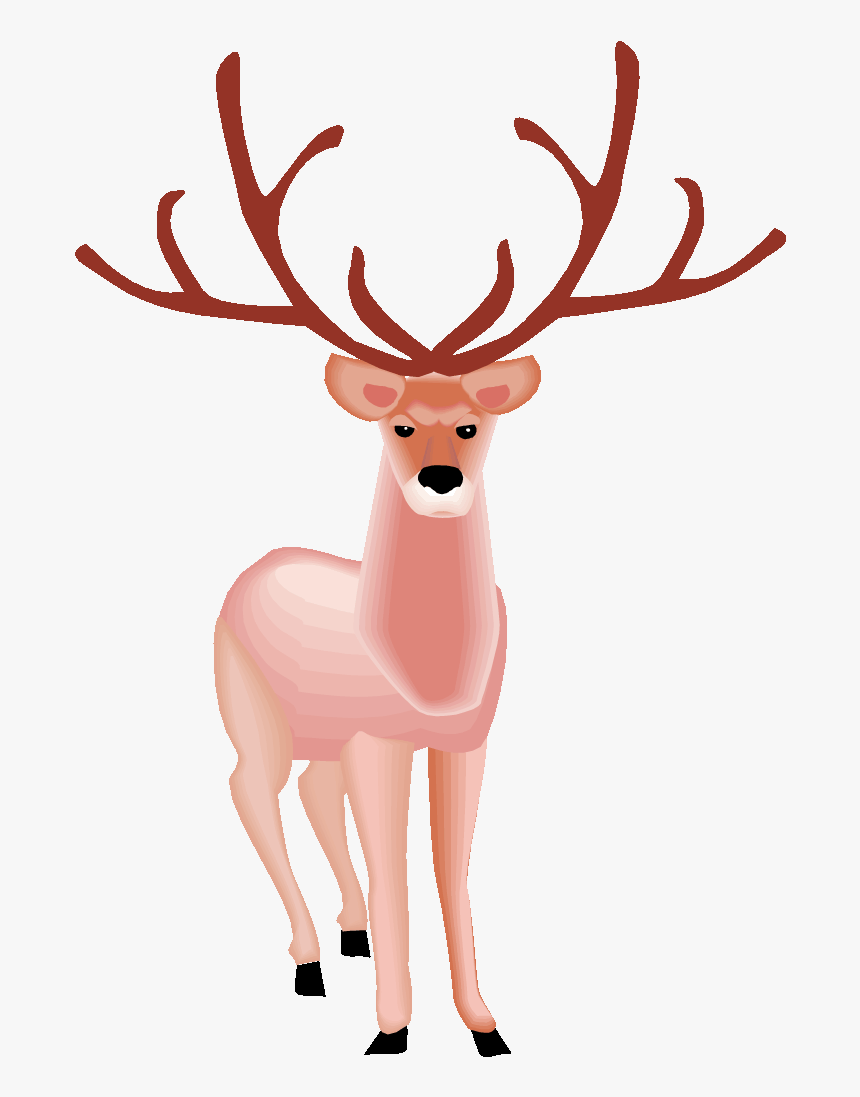 Free Deer Clipart - Grand Cerf, HD Png Download, Free Download