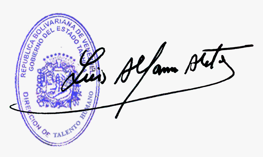 Firma Y Sello Png , Png Download - Firmas Con Sello Png, Transparent Png, Free Download