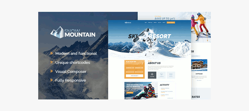 Snow Mountain - Flyer, HD Png Download, Free Download