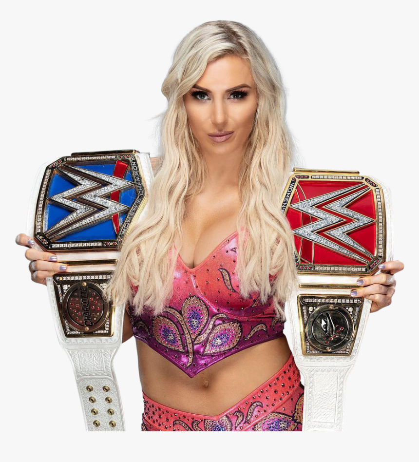 Transparent Charlotte Flair Png - Charlotte Smackdown Women's Champion, Png Download, Free Download