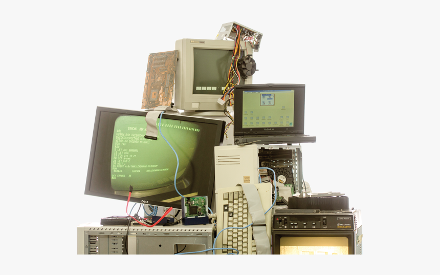 Computer Science Obsolescence Sculpture - Electronics, HD Png Download, Free Download