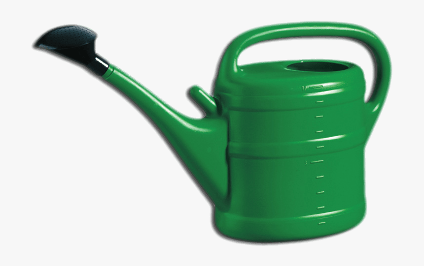 Green Plastic Watering Can - Hand Water Sprinkler, HD Png Download, Free Download