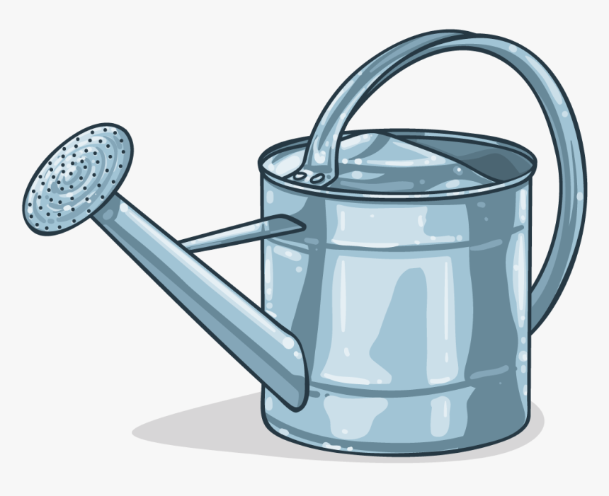 Transparent Pouring Water Clipart - Garden Watering Can Clipart, HD Png Download, Free Download