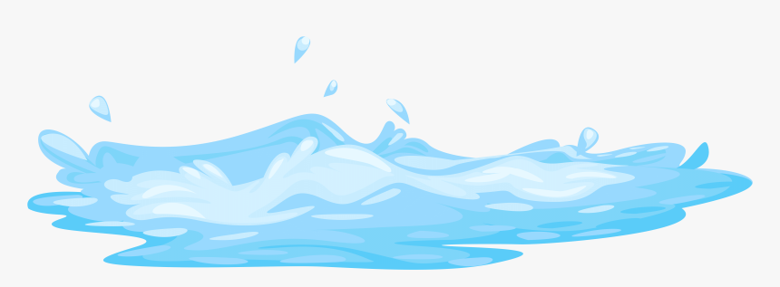 Transparent Frozen Pond Clipart - Clipart Transparent Transparent Background Water Puddle, HD Png Download, Free Download