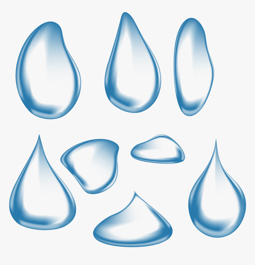Cartoon Water Droplets Moving Water Droplets Clipart Hd Png Download Kindpng