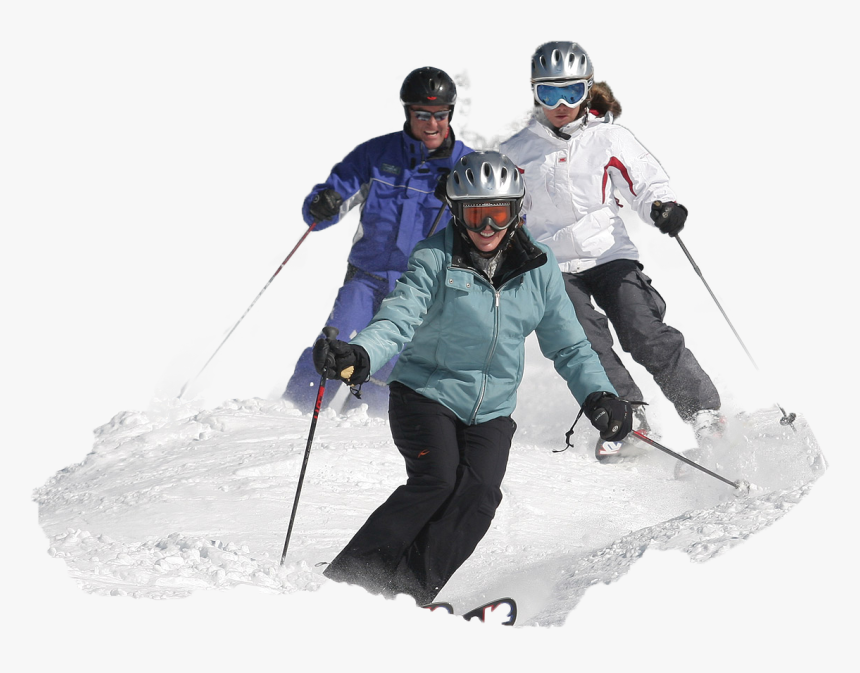 Ski-boot - Skier Turns, HD Png Download, Free Download