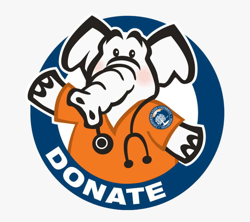 Nurse Tuffy Donate Logo - Csuf Nursing, HD Png Download, Free Download