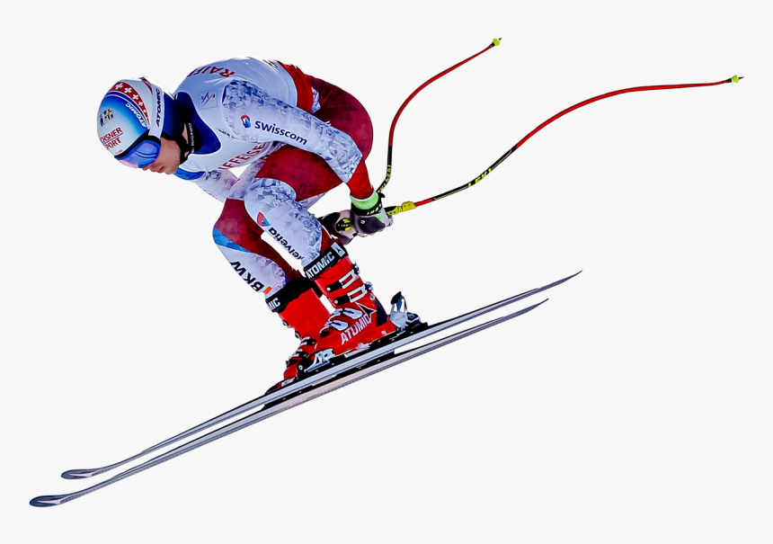 Transparent Skiis Clipart - Downhill Skier Png, Png Download, Free Download