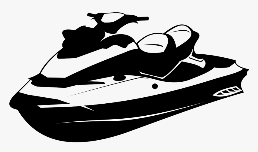 Jet Ski Vector - Jet Ski Clip Art, HD Png Download - kindpng