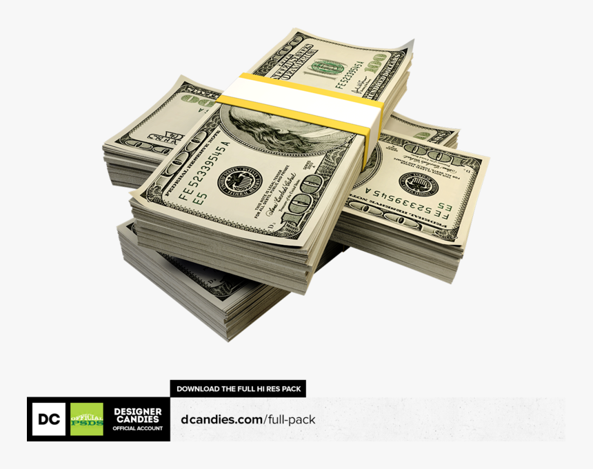 Stack Of Cash Png - Money Stacks Png, Transparent Png, Free Download