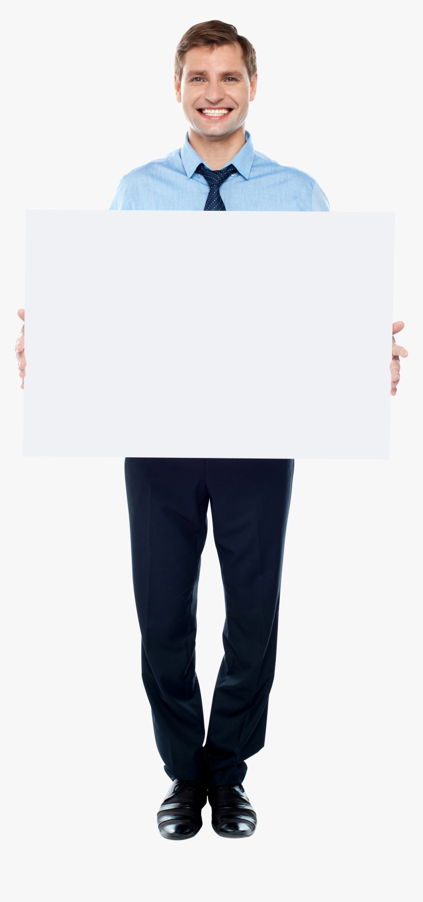 Men Holding Banner Png Image - Men Hold Png, Transparent Png, Free Download