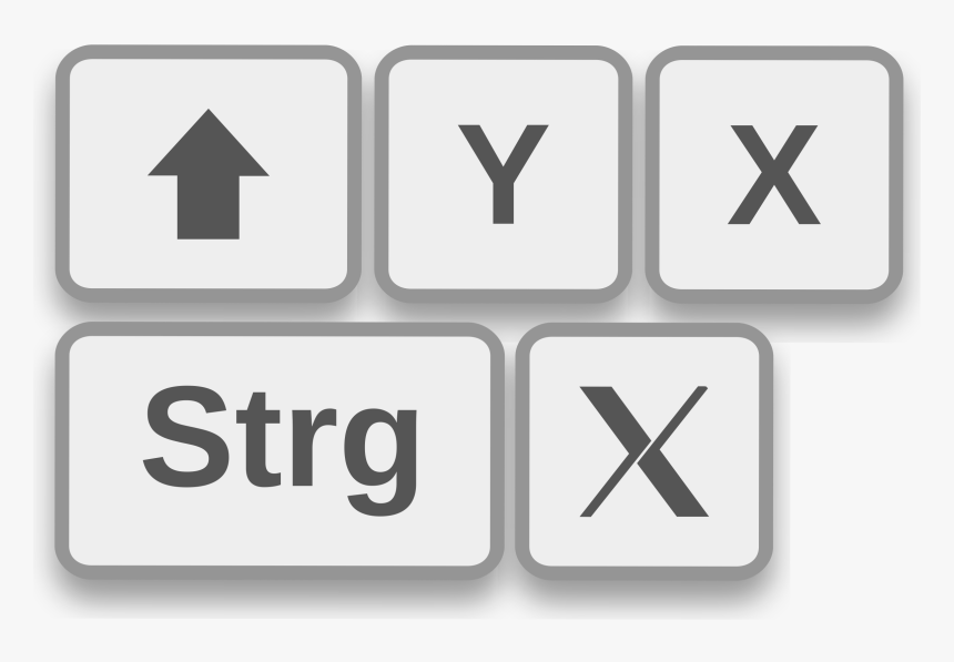 This Free Icons Png Design Of Keyboard Shortcuts - Shortcut Keys Icon Png, Transparent Png, Free Download
