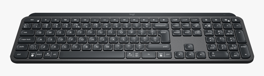 Mx Keys - Logitech Mx Keys Advanced Wireless Illuminated Keyboard, HD Png Download, Free Download