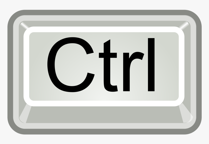 Keyboard Ctrl Png, Transparent Png, Free Download