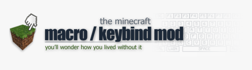 Macro Keybind Mod - Minecraft Icon, HD Png Download, Free Download