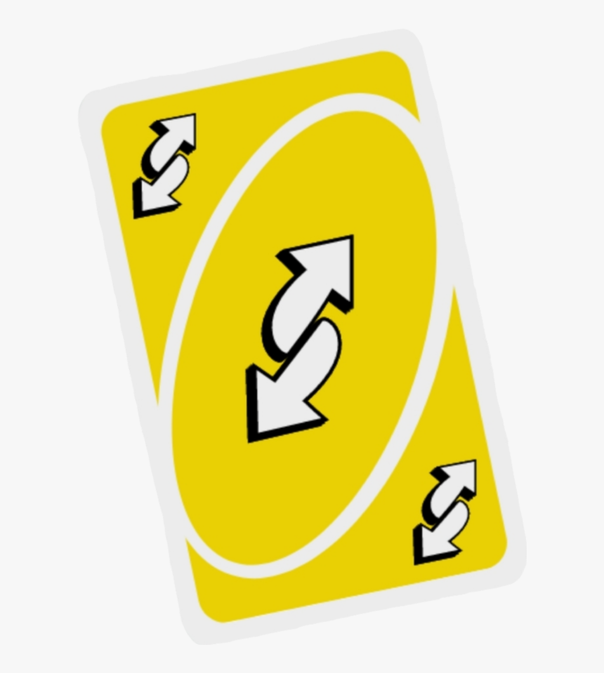 Image - Yellow Reverse Card Uno, HD Png Download - kindpng.