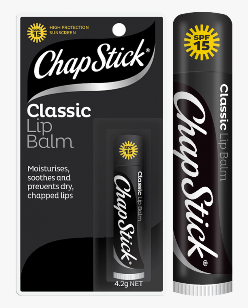 Chapstick Lip Balm Classic Spf15 - Chapstick, HD Png Download, Free Download