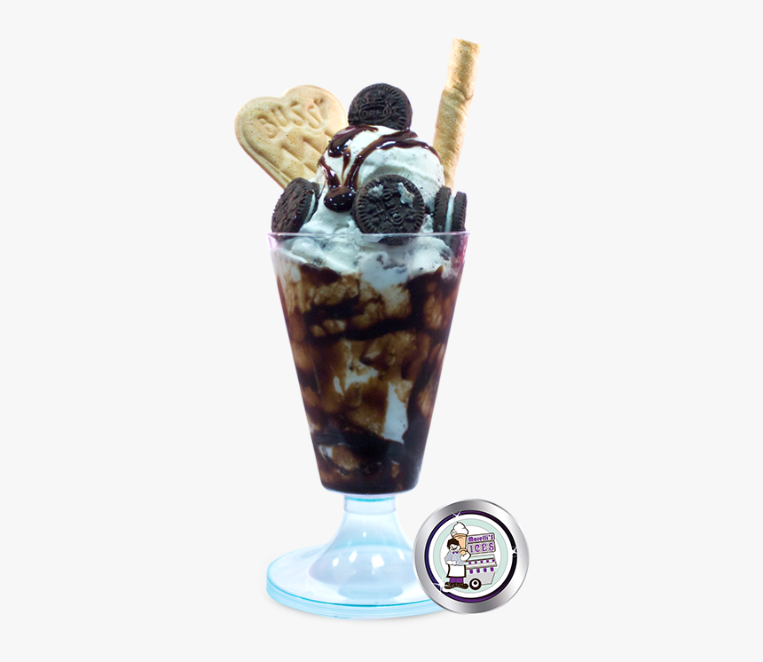 Oreos & Cream Sundae - Parfait, HD Png Download, Free Download