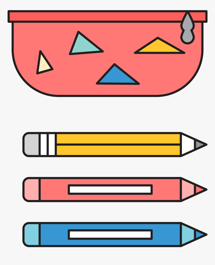 Pen Pencil Cases Cartoon Transprent Png Free , Transparent, Png Download, Free Download